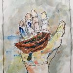 God's Hand and the Broken Boat