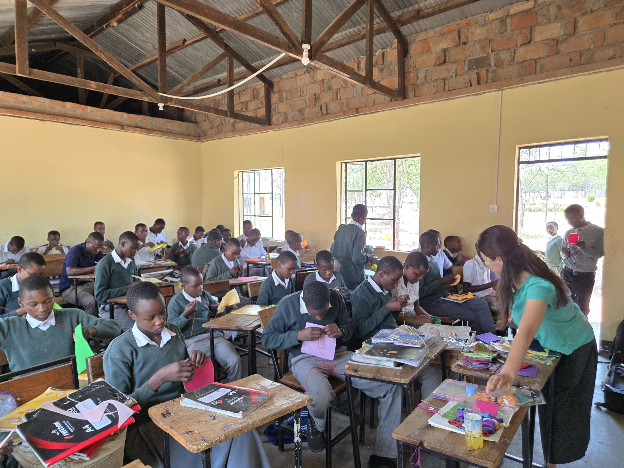 Tanzania art workshop